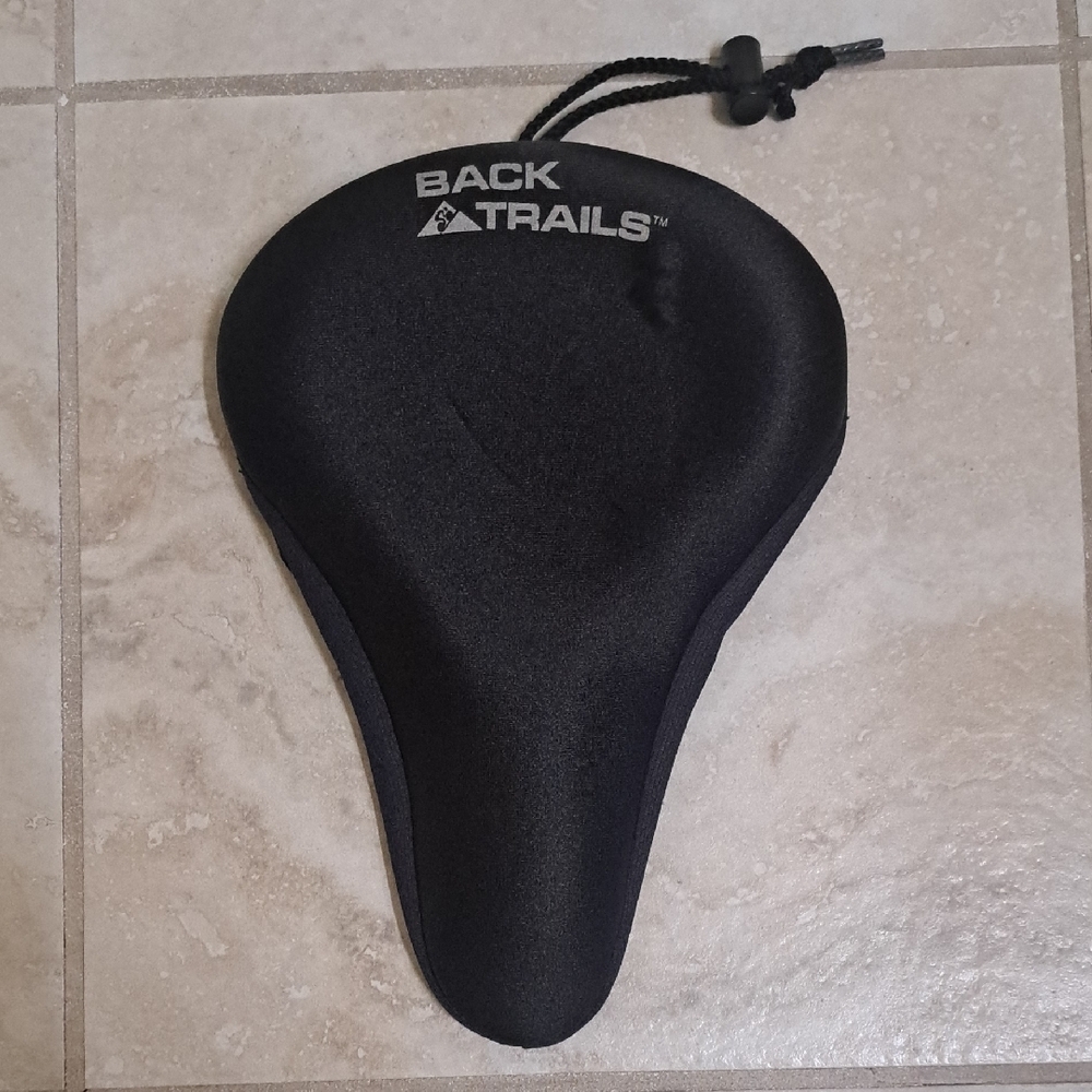 Black Bike Seat Cover